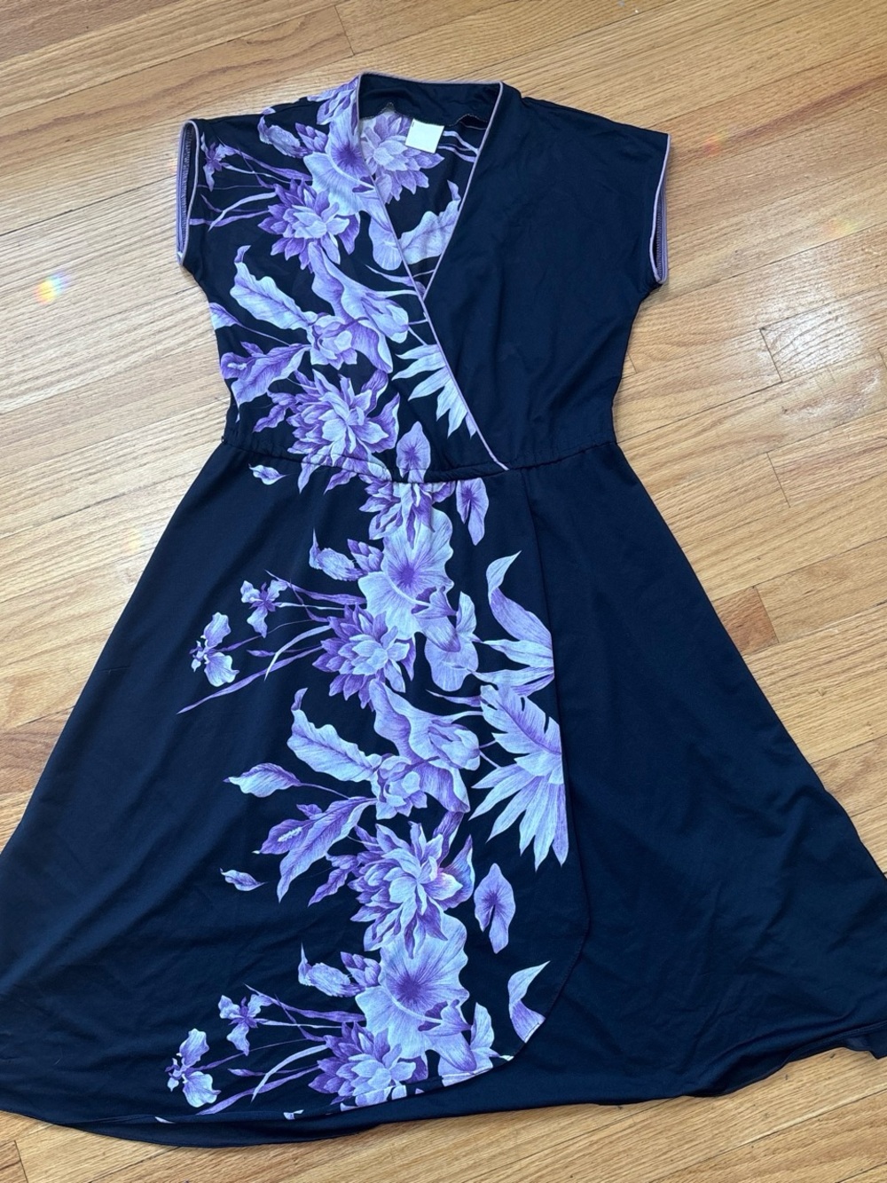 Vintage 70s Floral Dress